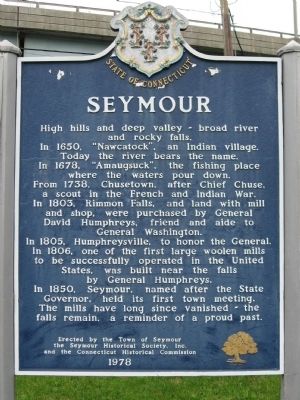 Seymour Marker image. Click for full size.
