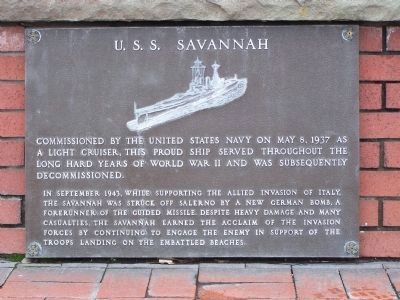 USS Savannah image. Click for full size.