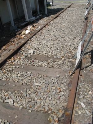 Remnant of Railroad Tracks image. Click for full size.