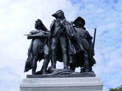 Fallen Timbers Battle Monument Marker image. Click for full size.
