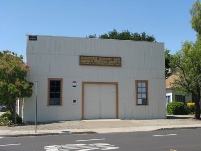 Back of Building Displaying Markers - Facing Pine Street. Click for full size. Back of Building Displaying Markers - Facing Pine Street image. Click for full size.