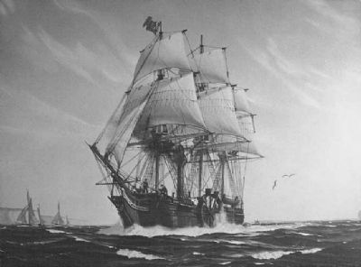 Steamship Savannah. Click for full size. Steamship Savannah image. Click for full size.