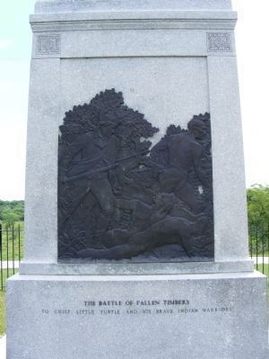 Fallen Timbers Battle Monument Marker image. Click for full size.