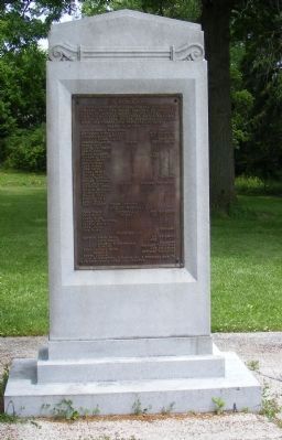 Fallen Timbers Battle Memorial Marker image. Click for full size.