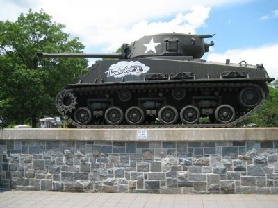 Tank at Abrams Gate image. Click for full size.