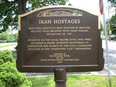 Iran Hostages Marker. Click for full size. Iran Hostages Marker image. Click for full size.