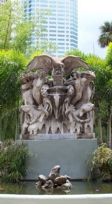 Tampa Bay Hotel, Henry B. Plant Memorial Fountain, opposite main entrance image. Click for full size.