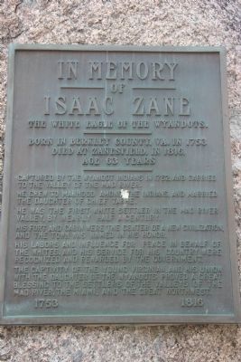 In Memory of Isaac Zane Marker image. Click for full size.