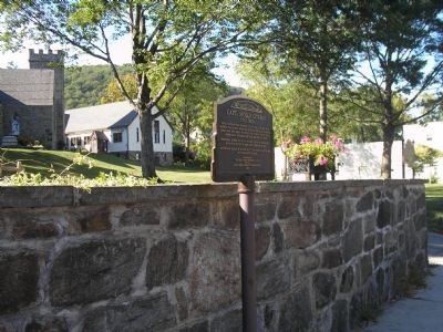 Marker in Highland Falls. Click for full size. Marker in Highland Falls image. Click for full size.