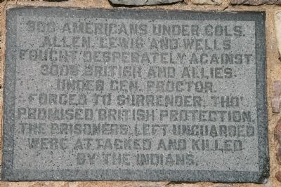 Site of Battles of Jan. 18 - 22 Marker. Click for full size. Site of Battles of Jan. 18 - 22 Marker image. Click for full size.