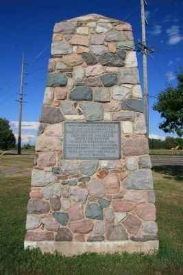 Site of Battles of Jan. 18 - 22 Marker. Click for full size. Site of Battles of Jan. 18 - 22 Marker image. Click for full size.