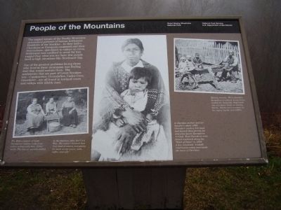 People of the Mountains Marker image. Click for full size.