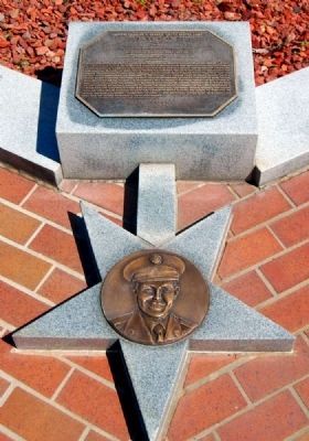 Pickens County Congressional Medal of Honor Memorial -<br>Private Charles H. Barker image. Click for full size.