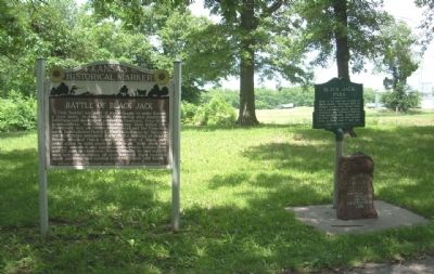 Black Jack Park and Markers. Click for full size. Black Jack Park and Markers image. Click for full size.