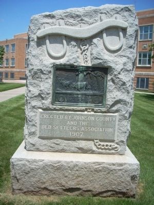 Santa Fe Trail Marker. Click for full size. Santa Fe Trail Marker image. Click for full size.