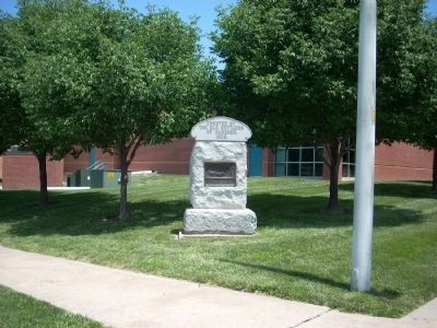 Santa Fe Trail Marker image. Click for full size.