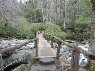 First bridge on the trail image. Click for full size.
