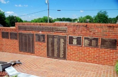 To the Valiant Citizen-Soldiers of Pickens County Memorial image. Click for full size.