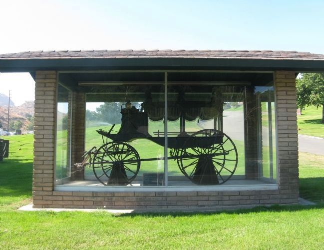 Last Horse Drawn Hearse of Los Angeles County. Click for full size. Last Horse Drawn Hearse of Los Angeles County image. Click for full size.