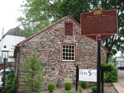 New Hope Mills Marker image. Click for full size.