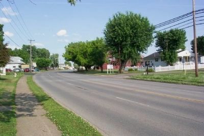 Original Location of the Cedarville Cemetery Marker image. Click for full size.
