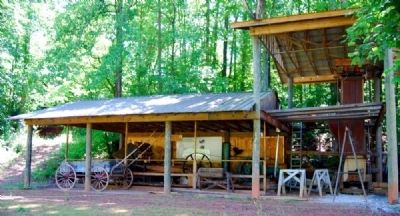 Hagood Mill Historic Site -<br>1890 Daniel Pratt Cotton Gin. Click for full size. Hagood Mill Historic Site -<br>1890 Daniel Pratt Cotton Gin image. Click for full size.
