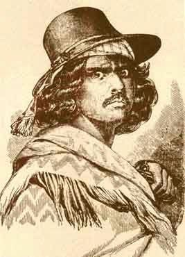 Juaquin Murieta. Click for full size. Juaquin Murieta image. Click for full size.