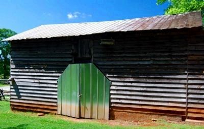 Hagood Mill Historic Site -<br>Old Mill Barn image. Click for full size.