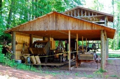 Hagood Mill Historic Site -<br>1890 Daniel Pratt Cotton Gin. Click for full size. Hagood Mill Historic Site -<br>1890 Daniel Pratt Cotton Gin image. Click for full size.