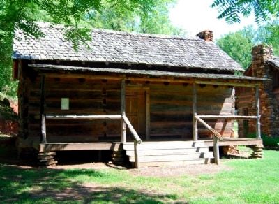 The Hagood Cabin. Click for full size. The Hagood Cabin image. Click for full size.