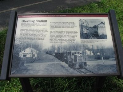 Sterling Station Marker image. Click for full size.