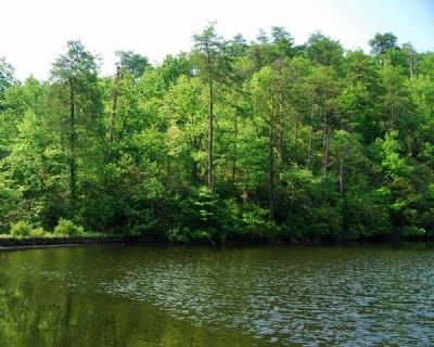 Paris Mountain State Park -<br>Mountain Lake. Click for full size. Paris Mountain State Park -<br>Mountain Lake image. Click for full size.