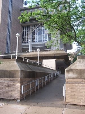 Vilas Hall, University of Wisconsin-Madison - location of 9XM-WHA Marker. Click for full size. Vilas Hall, University of Wisconsin-Madison - location of 9XM-WHA Marker image. Click for full size.