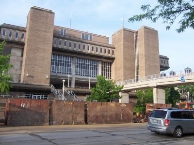 Vilas Hall, University of Wisconsin-Madison - location of 9XM-WHA Marker. Click for full size. Vilas Hall, University of Wisconsin-Madison - location of 9XM-WHA Marker image. Click for full size.