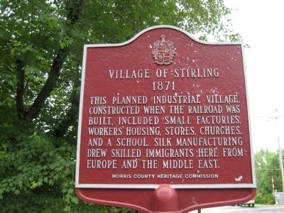 Village of Stirling Marker image. Click for full size.