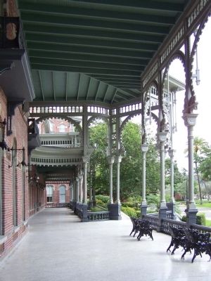 Tampa Bay Hotel porch area image. Click for full size.