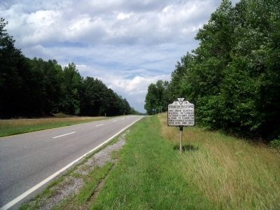 Boydton Plank Road (facing north).. Click for full size. Boydton Plank Road (facing north). image. Click for full size.