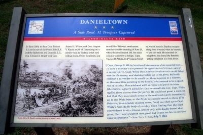 Danieltown CWT Marker. Click for full size. Danieltown CWT Marker image. Click for full size.