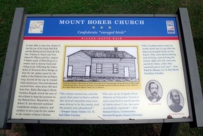 Mount Horeb Church CWT Marker image. Click for full size.