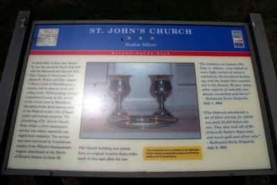 St. John's Church CWT Marker image. Click for full size.
