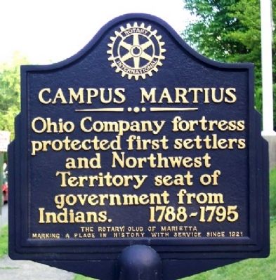 Campus Martius Marker image. Click for full size.