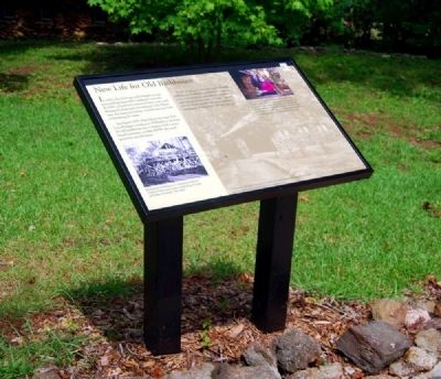 New Life for Old Bathhouse Marker. Click for full size. New Life for Old Bathhouse Marker image. Click for full size.