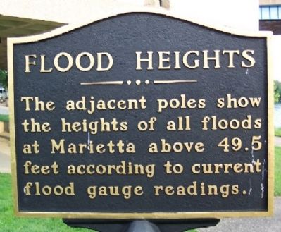Flood Heights Marker. Click for full size. Flood Heights Marker image. Click for full size.