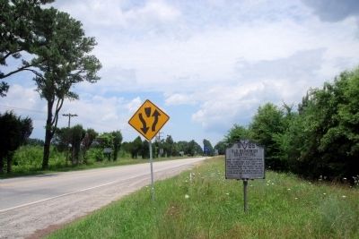 Boydton Plank Road (facing north).. Click for full size. Boydton Plank Road (facing north). image. Click for full size.