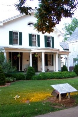The Shipman House and Marker image. Click for full size.