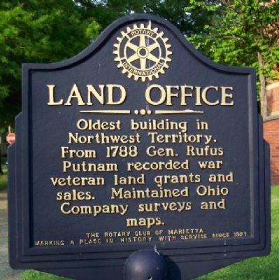 Land Office Marker. Click for full size. Land Office Marker image. Click for full size.