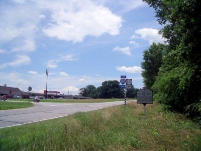 Boydton Plank Rd & Old Stage Rd (facing south).. Click for full size. Boydton Plank Rd & Old Stage Rd (facing south). image. Click for full size.