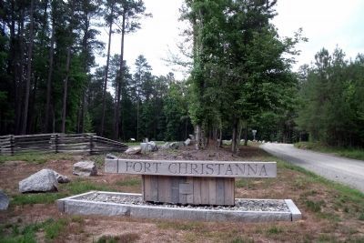 Fort Christanna Historic Site. Click for full size. Fort Christanna Historic Site image. Click for full size.