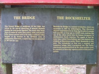 Natural Bridge State Park Marker. Click for full size. Natural Bridge State Park Marker image. Click for full size.