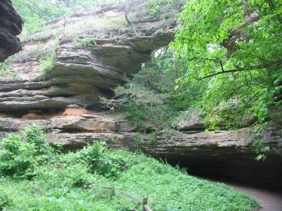 Natural Bridge and Rockshelter. Click for full size. Natural Bridge and Rockshelter image. Click for full size.